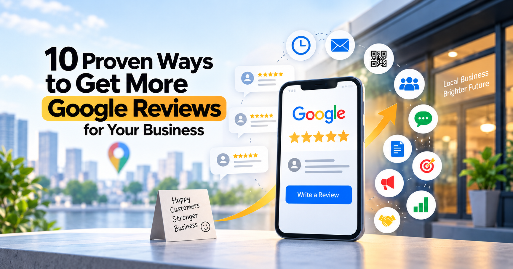 10 Proven Ways to Get More Google Reviews for Your Business
